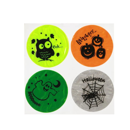 Pack de Pegatinas Reflectantes de Seguridad para Halloween