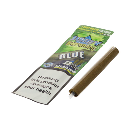 Sobre 2 Blunts Wrap Blue De Cañamo Listo Para Rellenar Juicy