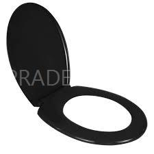 Tapa WC Basic 44x36CM Negra Gerimport