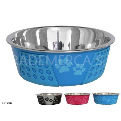 Comedero Redondo De Aluminio 17 CM Gerimport