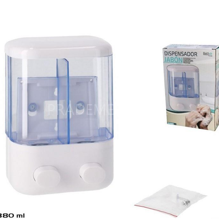 Dispensador De Jabon 2x380 ML Gerimport