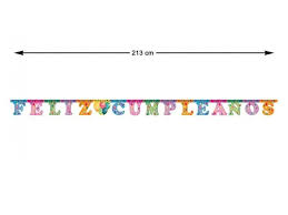 Guirnalda "Feliz Cumpleaños" Atosa