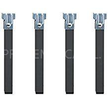 Juego De Patas Somier 250x30x30MM Gerimport