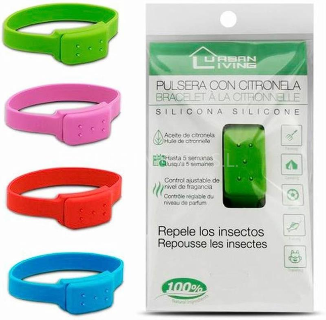Pulsera Antimosquitos De Silicona 3-4 Semanas De Duracion Urban Living
