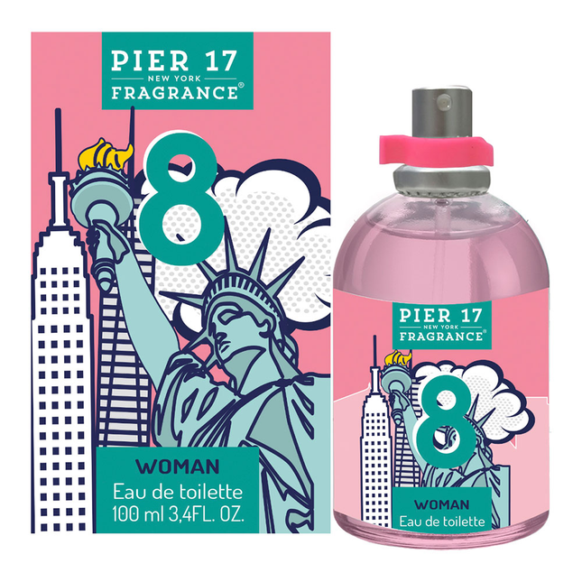 Perfume de Mujer Pier 17 New York Nº8 – 100ml (Eau de Toilette)
