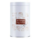Lata de Almacenamiento para Café – Diseño Decorativo y Funcional