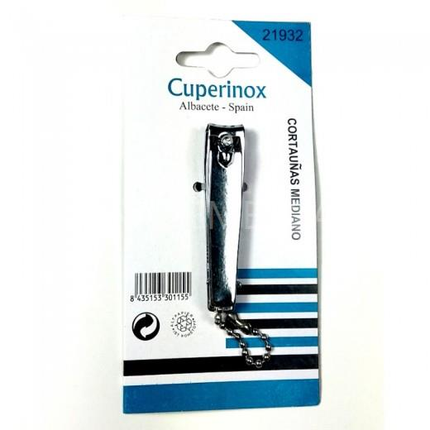 Cortauñas Mediano De Acero Inoxidable Cuperinox