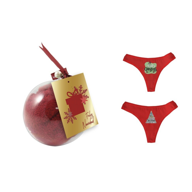 Lencería Femenina Navideña Bismark con Mensaje