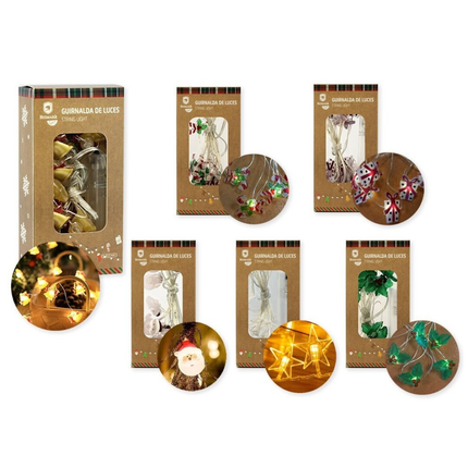 Guirnalda con Luces de Navidad Bismark - 3m