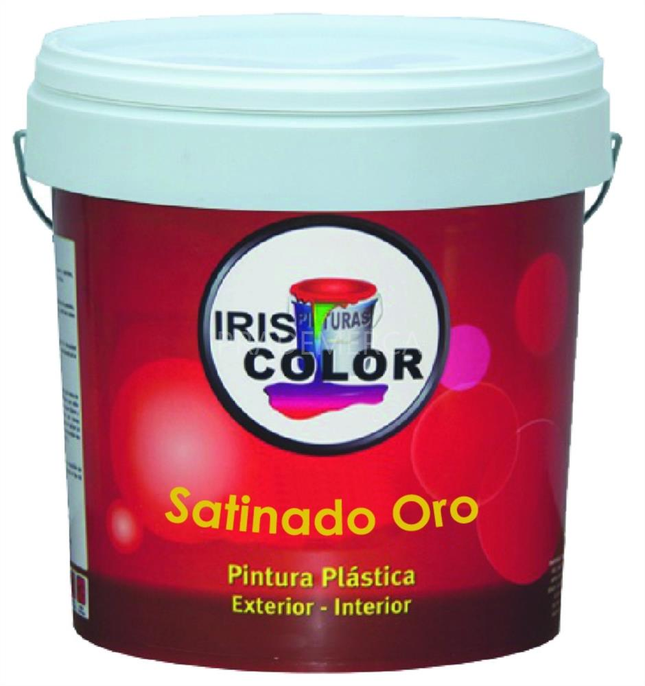 Pintura Satinado Oro 4L Iris Color