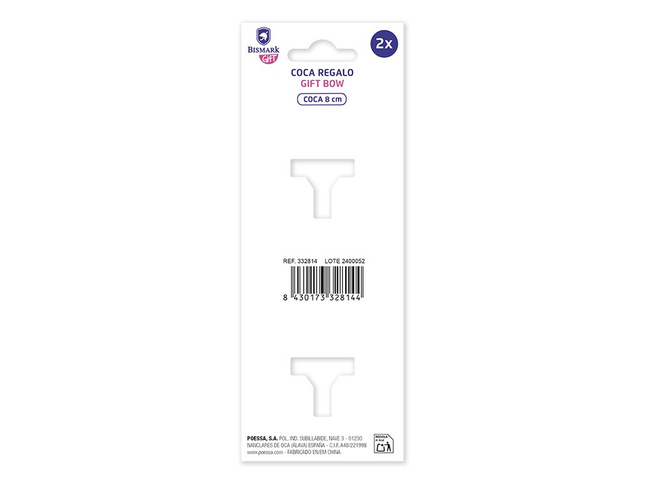 Cocas de Regalo Bismark - 2uds (8cm)