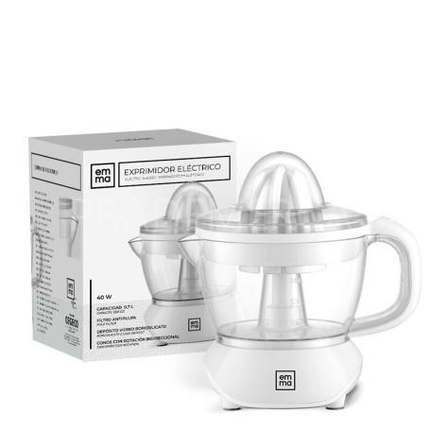 Exprimidor Electrico Gris 40W Con Jarra 0.7L Emma