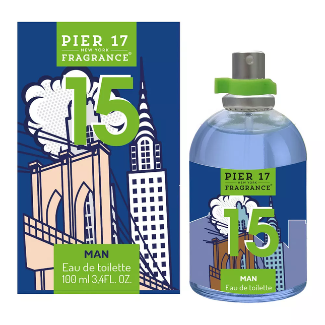 Perfume de Hombre Pier 17 New York Nº14 - Eau de Toilette 100ml