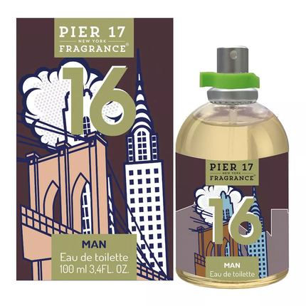 Perfume de Hombre Pier 17 New York Nº16 – Eau de Toilette 100 ml