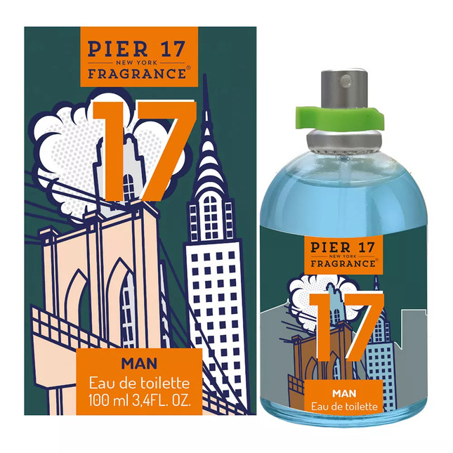 Perfume de Hombre Pier 17 New York Nº17 – Eau de Toilette 100 ml