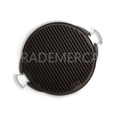 Plancha de Hierro Fundido Redonda 32 cm – Vaello La Valenciana