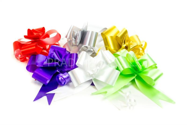 Lazo Estrella Liso Brillo 3 UNDS 65MM CrisColor