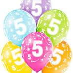 Globos Surtido 5 UNDS Nº5 Mr. Globo