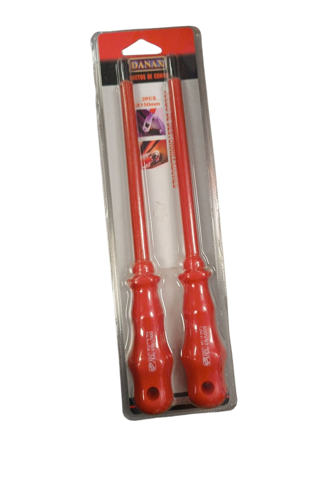 Juego Destornilladores 6x150MM 2 UNDS Danax