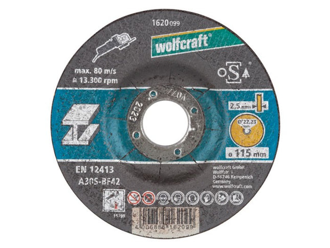 Disco para Cortar metal Wolfcraft - 125mm