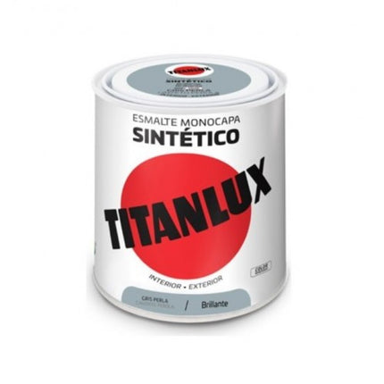 Esmalte Sintetico Monocapa Titanlux Gris Perla - 250ml