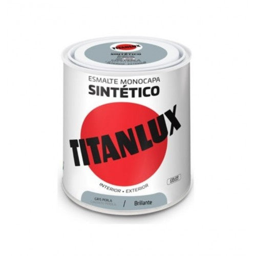 Esmalte Sintetico Monocapa Titanlux Gris Perla - 250ml