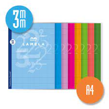 Libreta Cuadrovia 3MM A4 Lamela