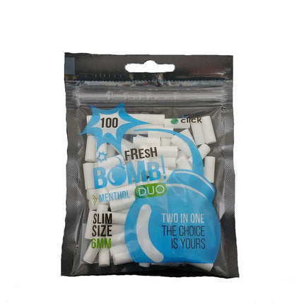 Filtros con Capsula Sabor Mentol Smoking Planet - 100uds