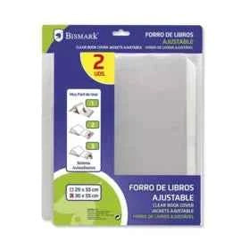 Forro de Plastico para Libros Bismark - 2uds (30x55cm)