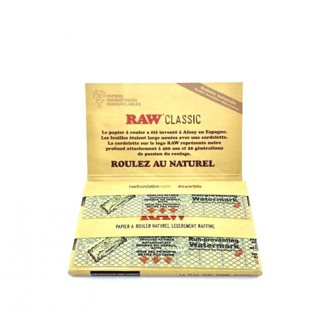 Papel Classic 70MM 100 Papeles x2 UNDS Raw
