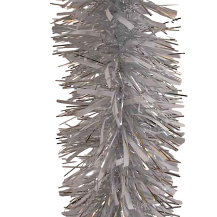 Guirnalda Plateada Noel - 2.10m Aprox