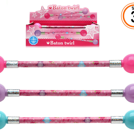 Bastón Twirl para Niñas - Ideal para Juegos y Coreografías