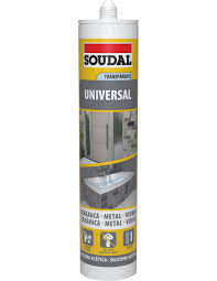 Silicona Universal Transparente Soudal – 280ml