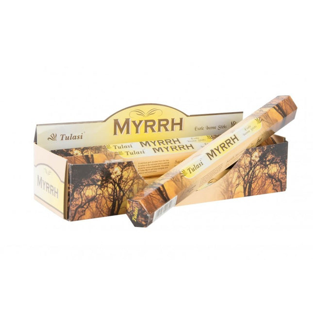 Incienso de Mirra Tulasi - (20 Varillas)