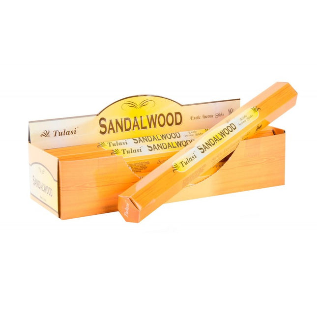 Incienso de Sándalo Tulasi - (20 Varillas)