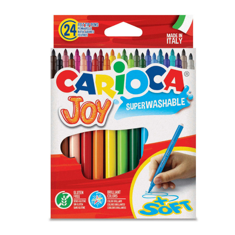 Rotuladores Carioca Joy Superwashable 12-30 Colores - Bubaa