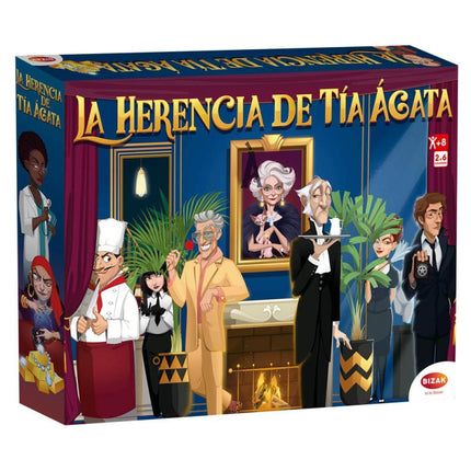 Juego de Mesa La Herencia de Tía Ágata Bizak - 2-6 Jugadores