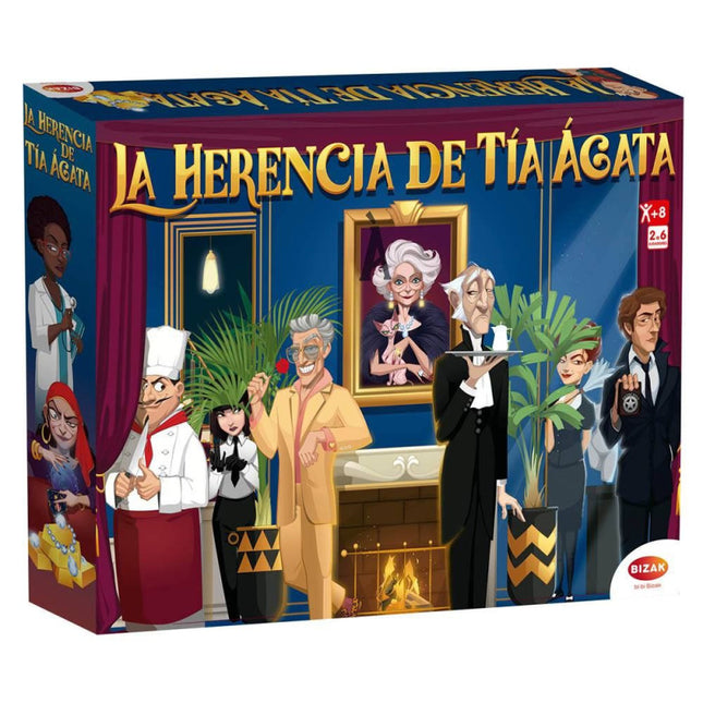 Juego de Mesa La Herencia de Tía Ágata Bizak - 2-6 Jugadores