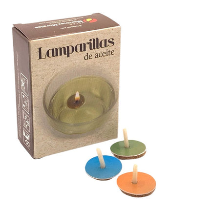 Lamparillas de Aceite - Velas Martínez Morales