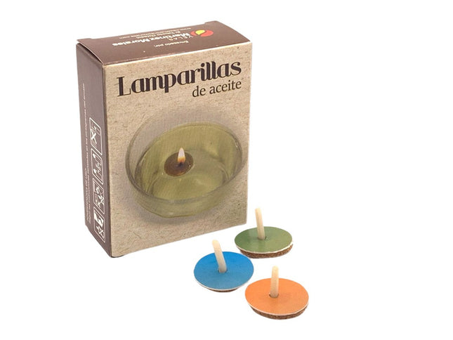 Lamparillas de Aceite - Velas Martínez Morales