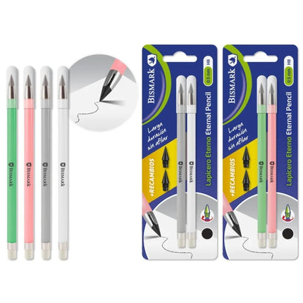 Lapicero Bismark Eterno con Recambios (2 uds + 2 recambios)