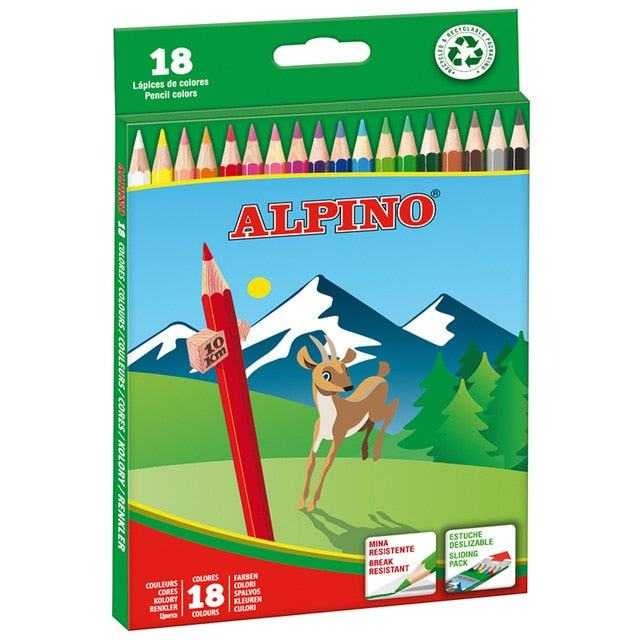 Lápices Alpino 12 - 24 Colores - Bubaa