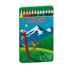 12 Colores Caja Metálica