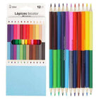 Lápices Bicolor Market Suprem 12 - 24 Colores - Bubaa