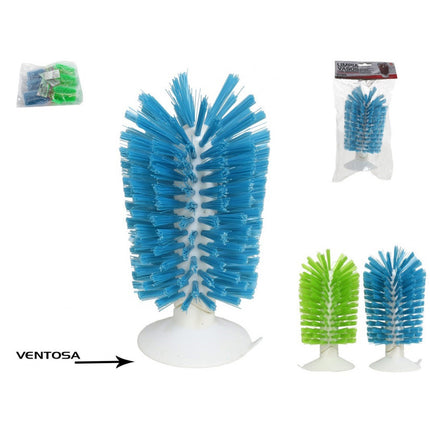 Limpiavasos con Ventosa 16 cm Gerimport