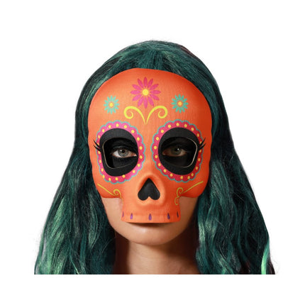 Mascara de Calavera Dia de Muertos para Halloween - Atosa