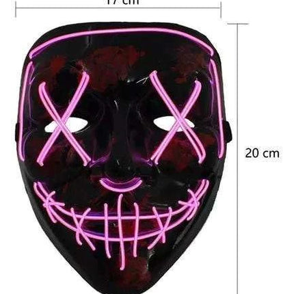 Mascaras Led Halloween - Bubaa