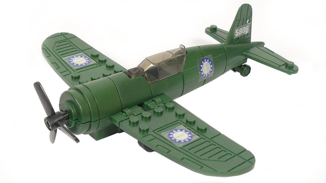 Set de Construcción SBD-34 Dauntless - Avión de Bloques de la Segunda Guerra Mundial