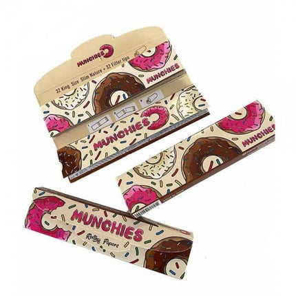 Papel de Liar + Boquillas de Cartón Munchies - 64uds