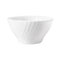 Bol de Porcelana Blanca con Relieve Elegante - 13.5 cm